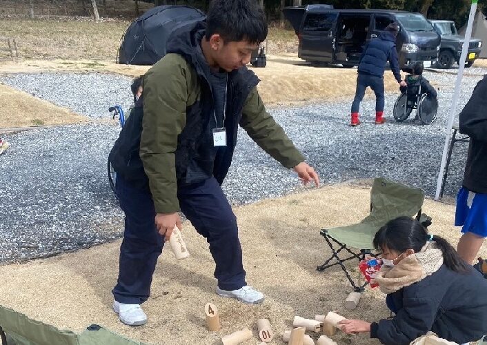静岡市肢体不自由児保護者家族の会「ハナソ」が障がい児キャンプを開催しました